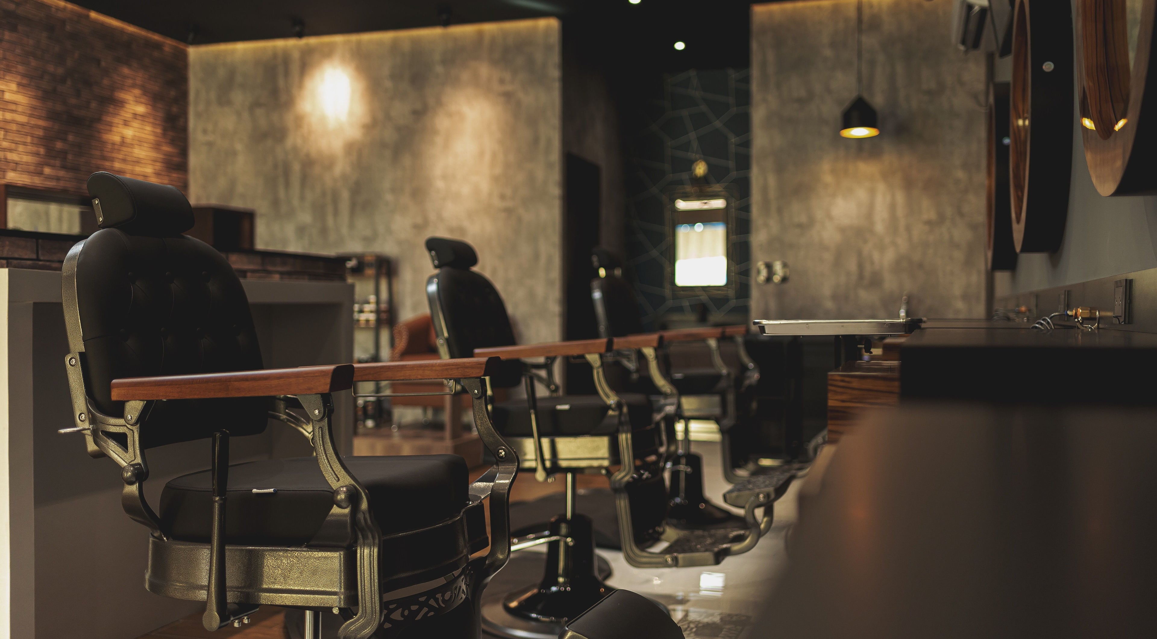 Interior de Barber Sports & Spa Los Mochis, elegante diseño en Los Mochis, Sinaloa, MX.