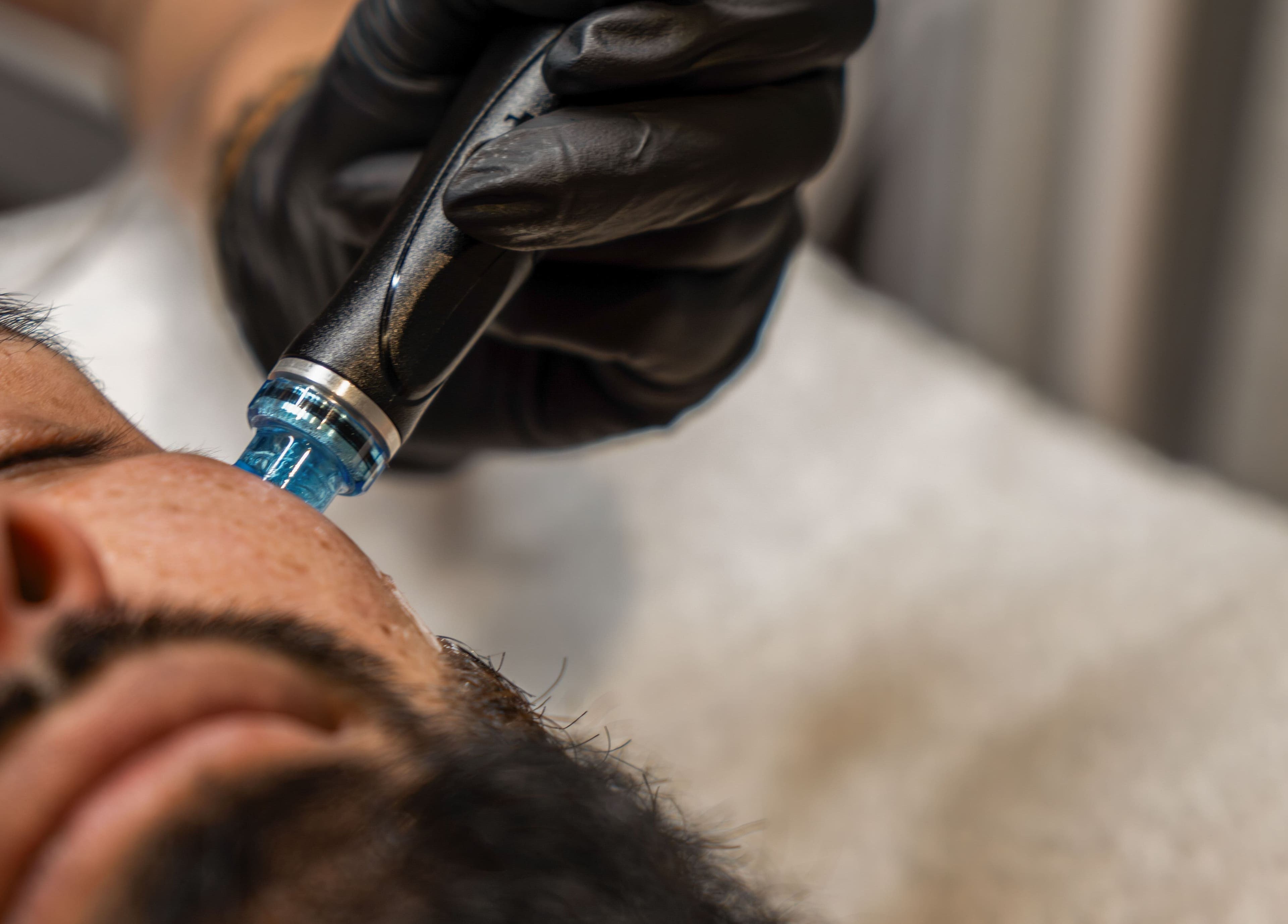 A relaxing hydra-facial treatment at Novaderm Aesthetics in Cape Town, Western Cape, ZA.