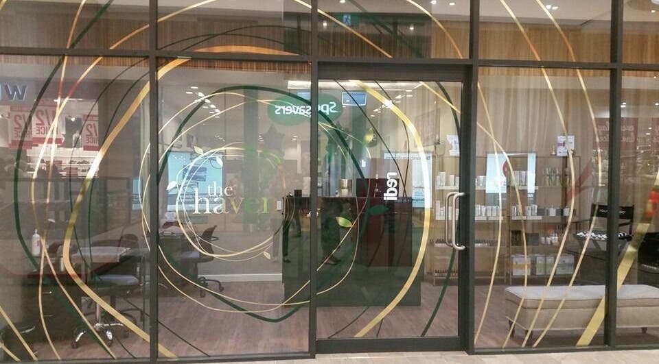 The Haven Medi Spa entrance in Halls Head, Western Australia, AU displaying a modern design.