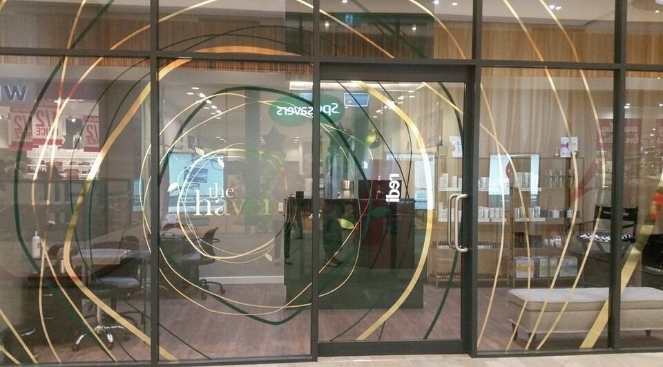 The Haven Medi Spa entrance in Halls Head, Western Australia, AU displaying a modern design.