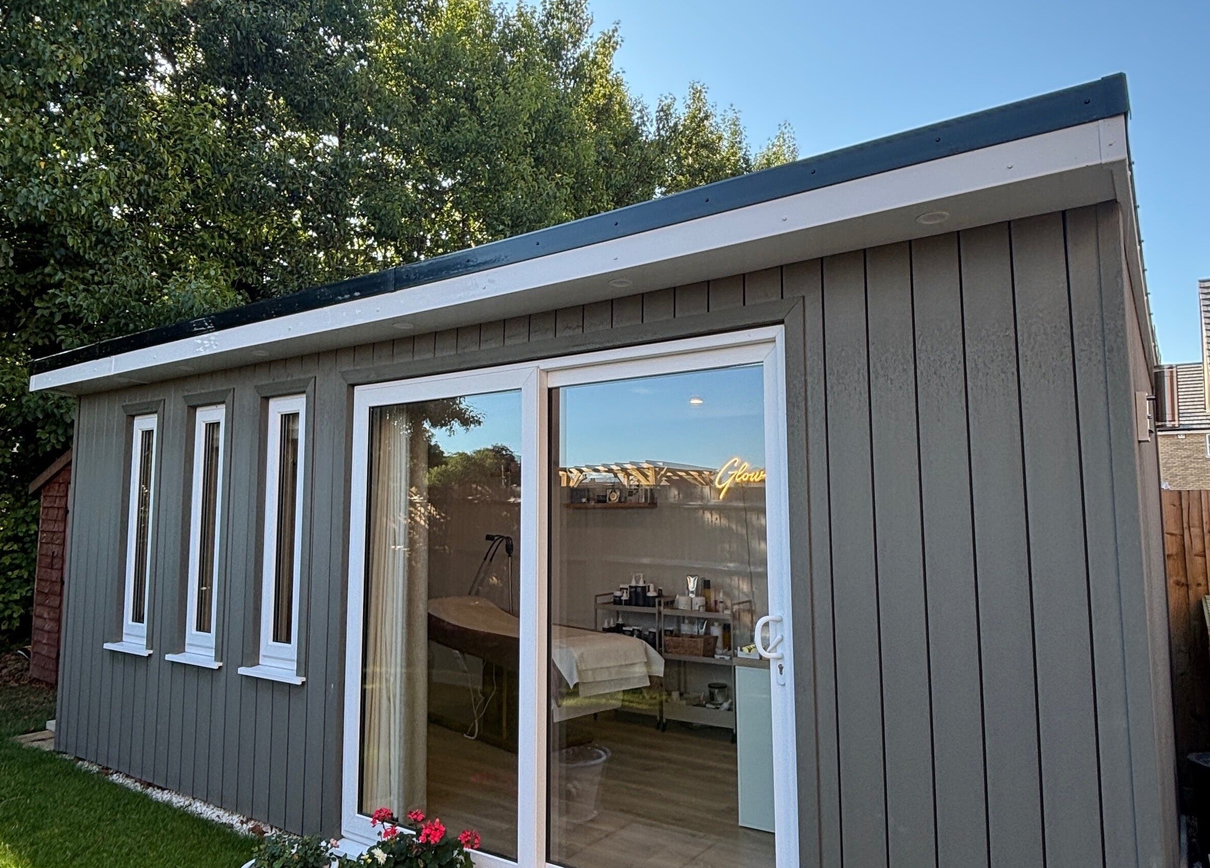 Cozy exterior of Glow by Hannah in Fordham, England, GB; a tranquil beauty and wellness haven.