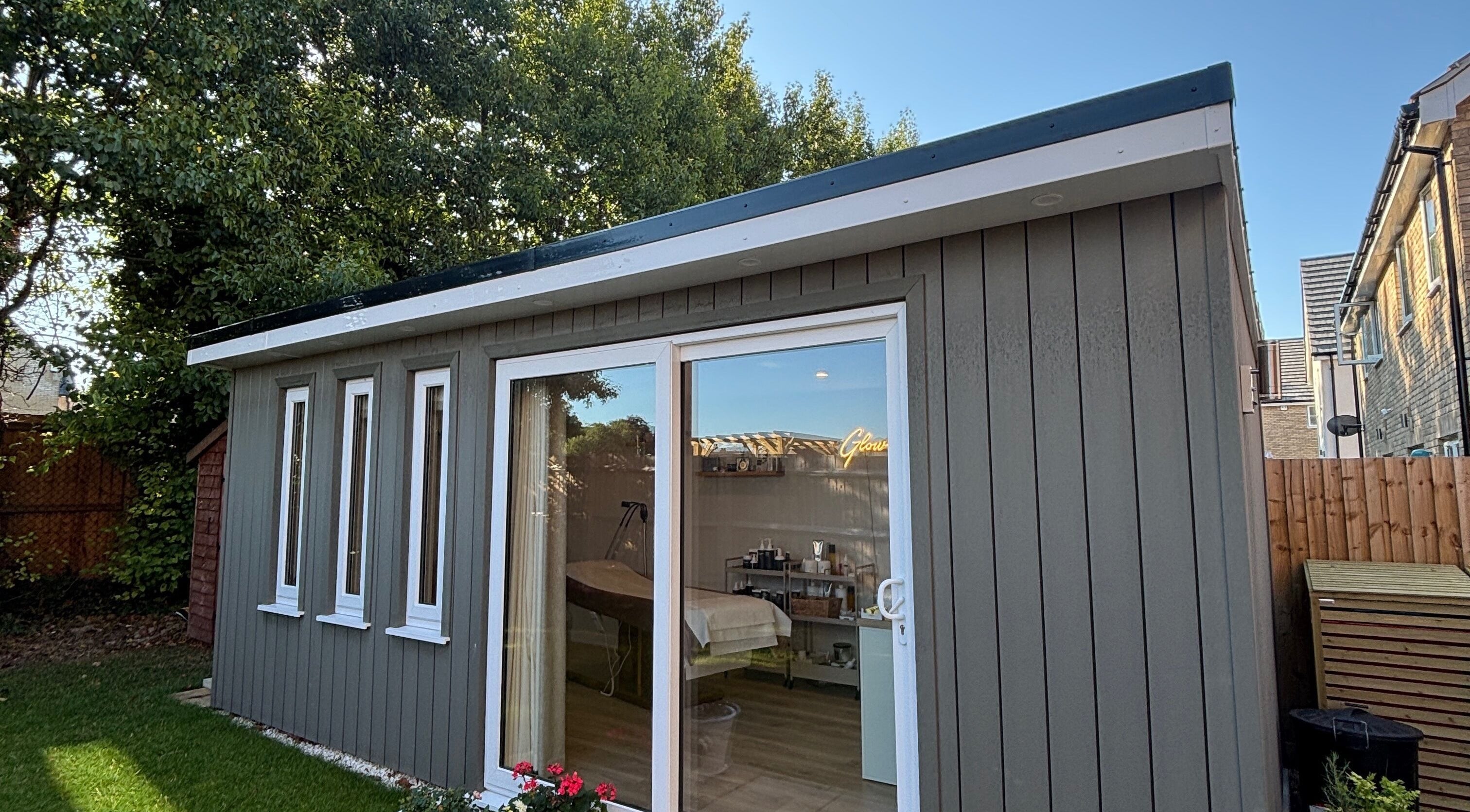 Cozy exterior of Glow by Hannah in Fordham, England, GB; a tranquil beauty and wellness haven.