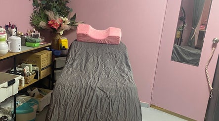 Relaxing treatment room at Beary Hair Beauty Salon, Albion Park Rail, New South Wales, AU.