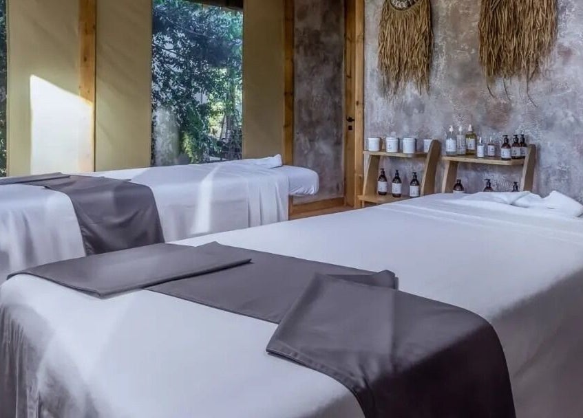 Relaxing spa treatment room at Spa by Xenaxia at Fairmont the Norfolk, Nairobi, Nairobi County, KE.