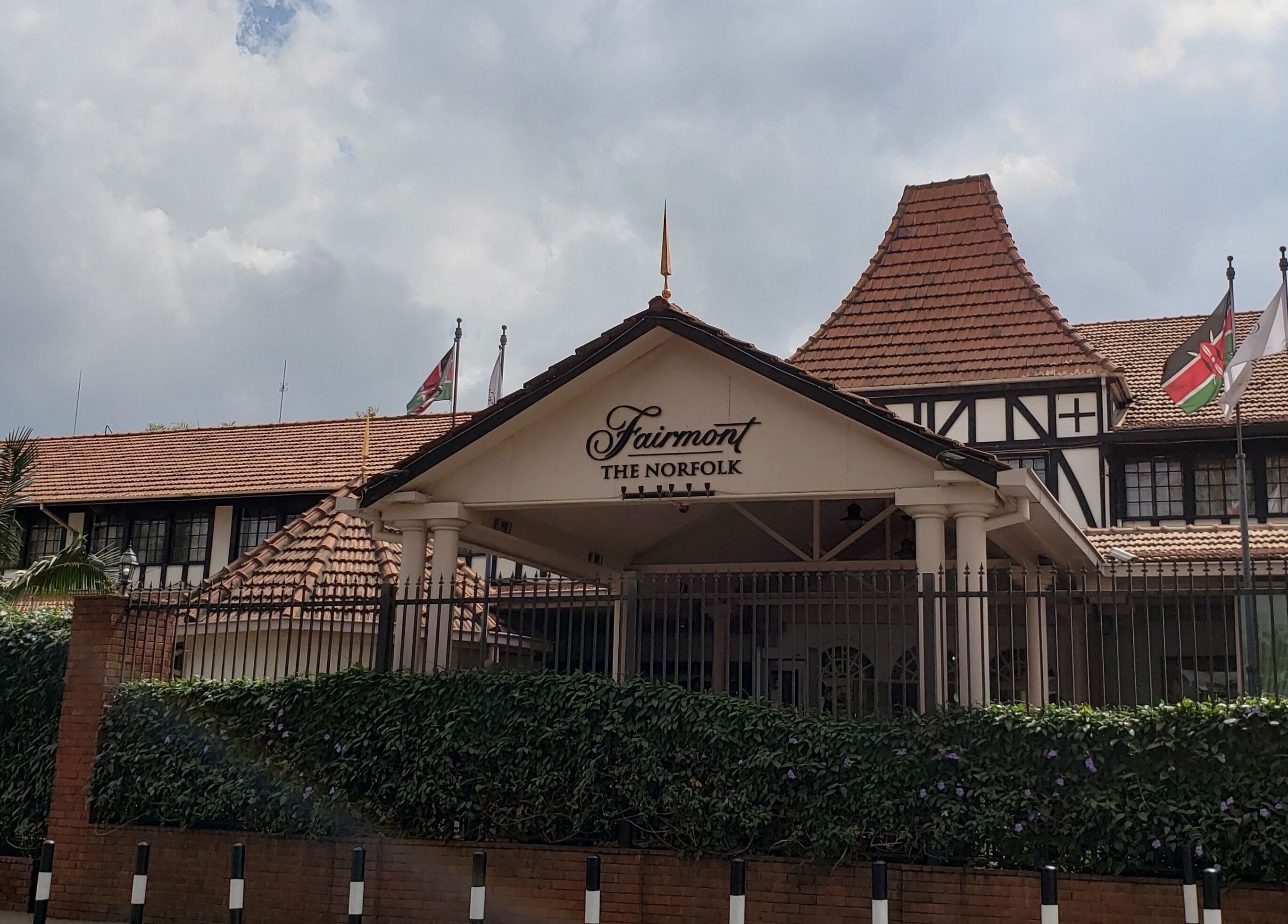 Entrance to Spa by Xenaxia at Fairmont the Norfolk, Nairobi, Nairobi County, KE featuring classic architecture.