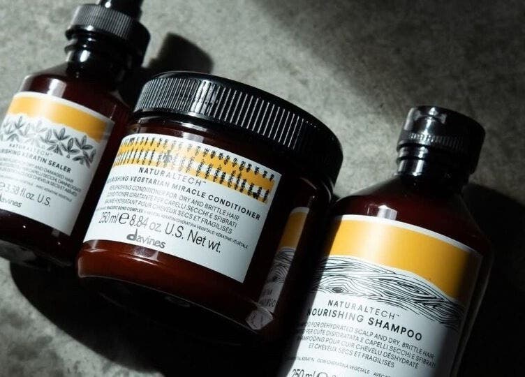 Davines hair care products at Taryn Lee Hairdressing, Johannesburg, Gauteng, ZA for nourishing treatments.