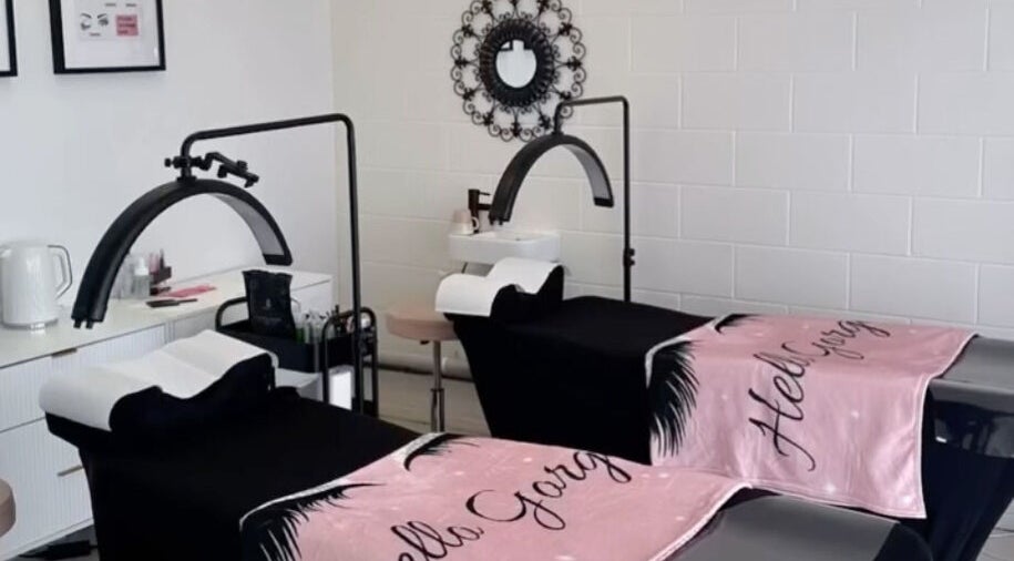 Beauty room with stylish equipment at La Chay Studio in Mansfield, Victoria, AU, showcasing elegance and comfort.