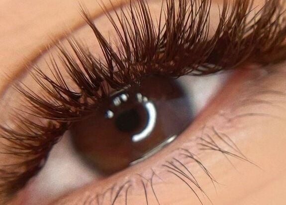 Close-up of beautifully enhanced lashes at Jessica Grace Artistry, Boksburg, Gauteng, ZA.
