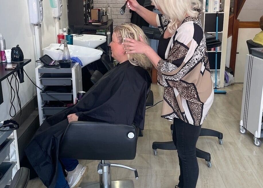 Professional hairstyling at Zest Studio, Colchester, England, GB. Experience luxury and care.