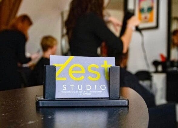 Welcome to Zest Studio in Colchester, England. A vibrant beauty space filled with dedicated stylists.