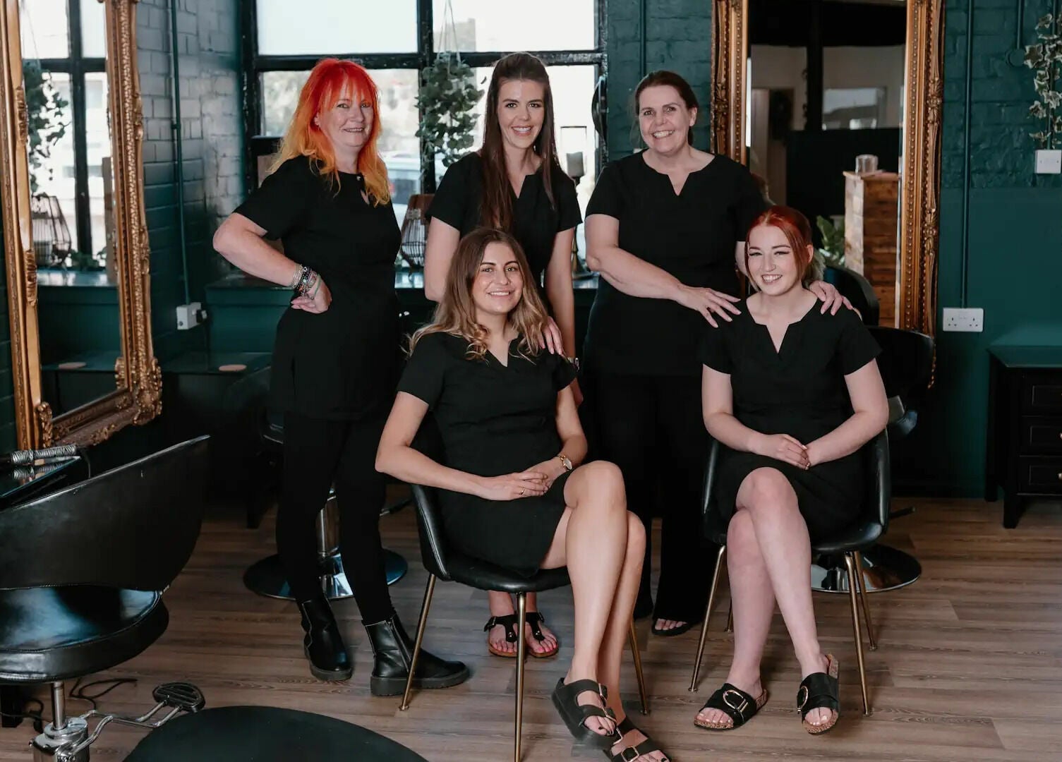 Friendly team at Uglee Betties in Carlisle, England, GB, ready to provide top beauty and wellness services.