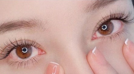 Close-up of styled lashes at C-Beauty (Nail-Lash-Spa Massage) in Melbourne, Victoria, AU.