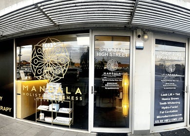 Entrance of Mandala Holistic Wellness and Mandala Aesthetics in Melbourne, Victoria, AU, showcasing services.