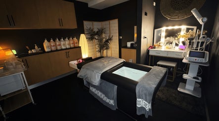 Luxurious treatment room at Mandala Holistic Wellness and Mandala Aesthetics, Melbourne, Victoria, AU.