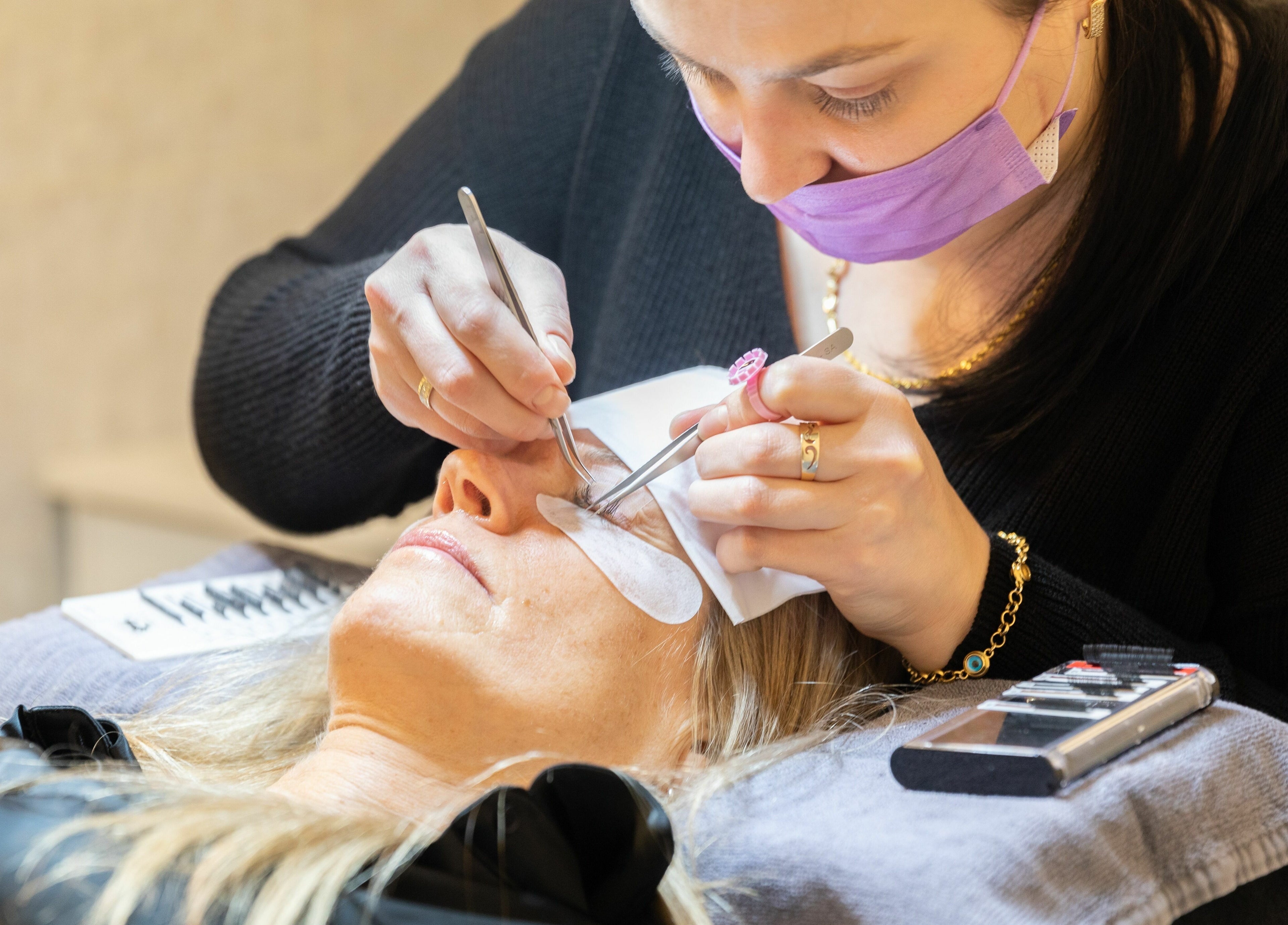 Extension de cils à CliniSpa Saint-Bruno, Saint-Bruno-de-Montarville, Québec, CA.