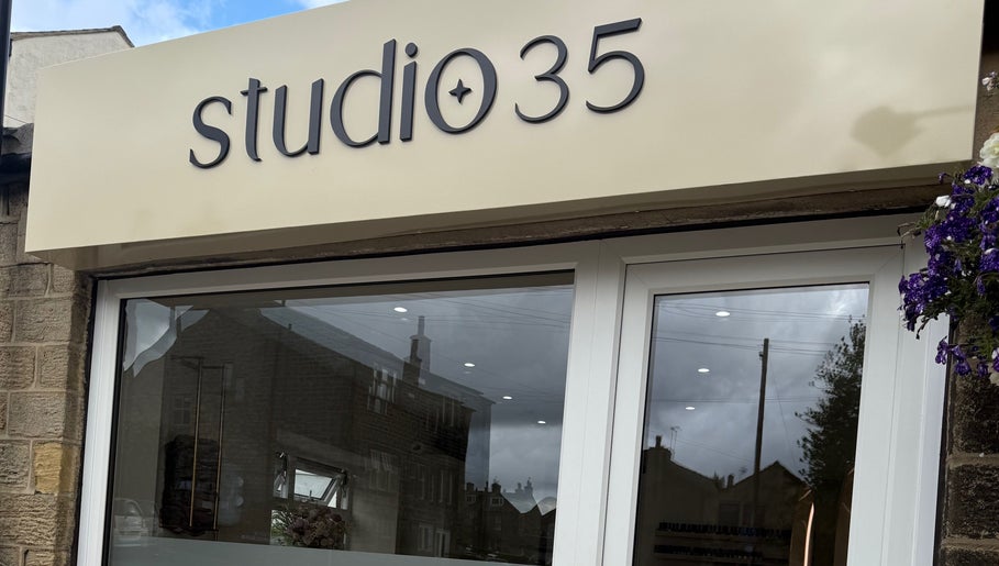 Entrance of Studio 35 wellness venue located in Baildon, England, GB.