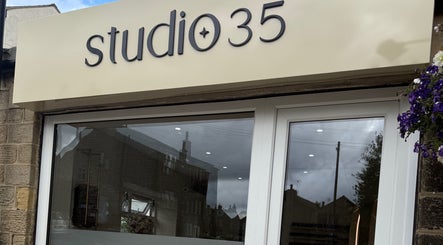 Front view of Studio 35 in Baildon, England, GB showcasing its modern exterior design.