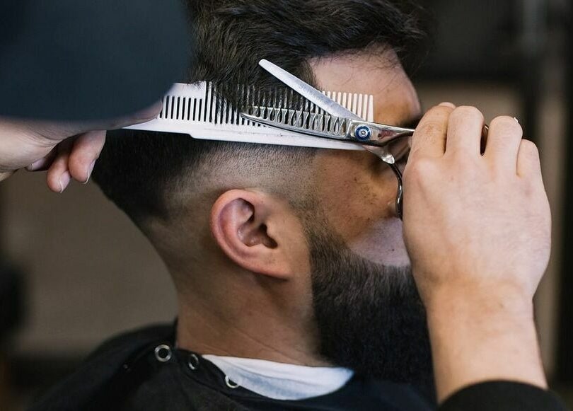 Precision haircut at Retro Marina Gents Salon, Abu Dhabi, Abu Dhabi, AE.