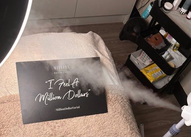 Luxury facial setup at SOMA Skin Clinic, Kidderminster, England, GB with a relaxing ambiance.