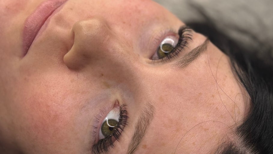 Close-up of well-defined lashes at Lashed By Paige in Davoren Park, South Australia, AU.
