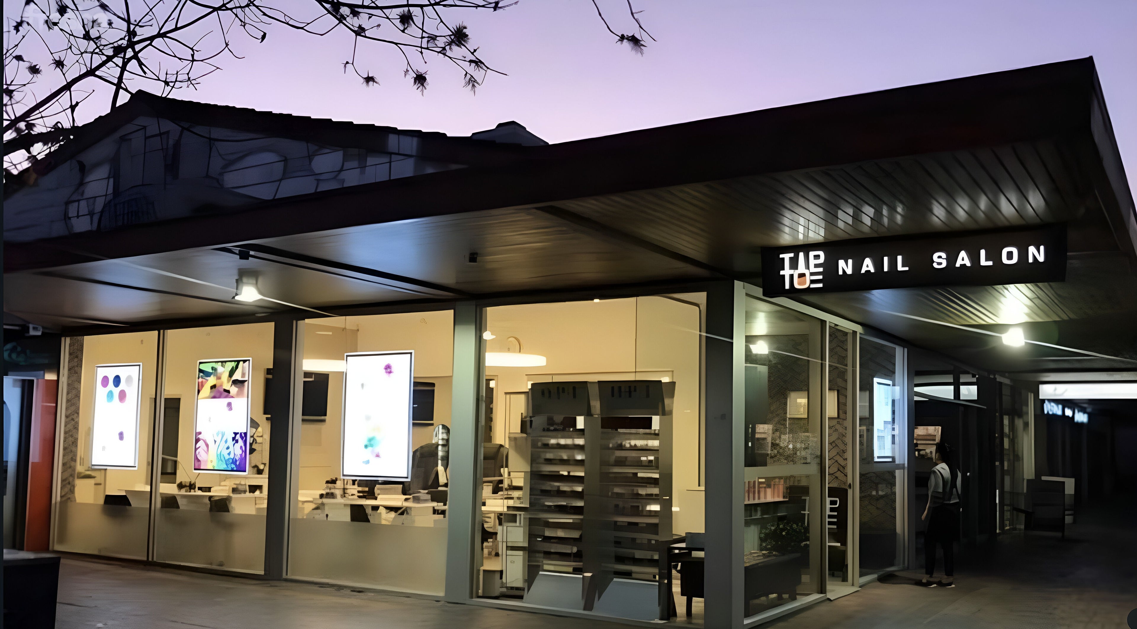 Exterior view of Tip Toe Nail Salon - Dickson, located in Dickson, Australian Capital Territory, AU.