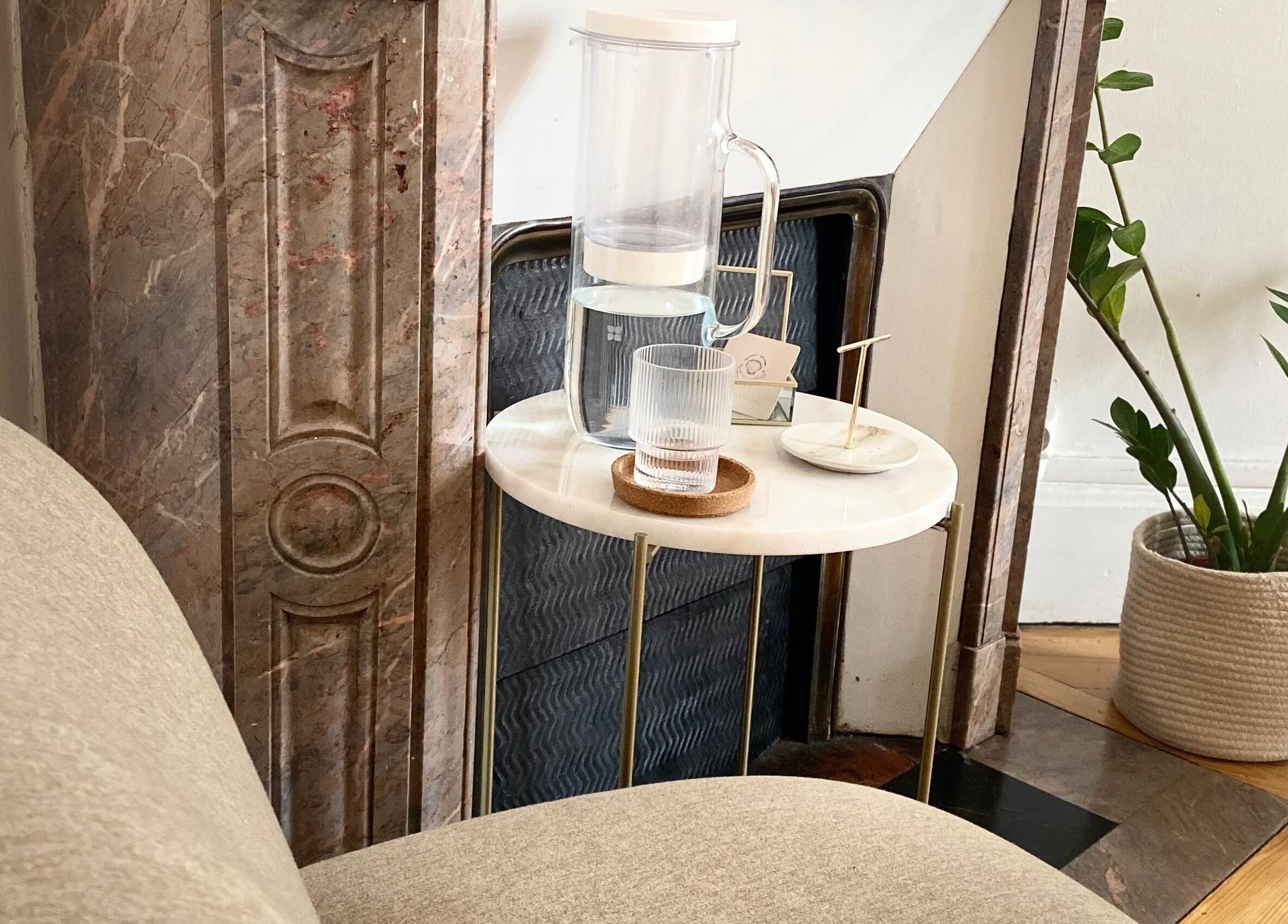 Coin détente élégant chez Vague des Sens - Laura Osorio, Clermont-Ferrand, Auvergne-Rhône-Alpes, FR.