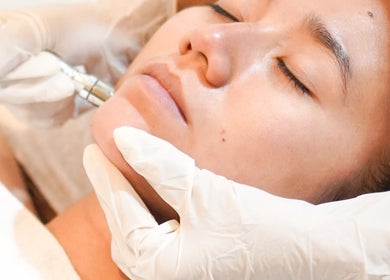 Facial treatment at ULU Beauty Studio, Bali, Bali, ID, emphasizing rejuvenation and relaxation.