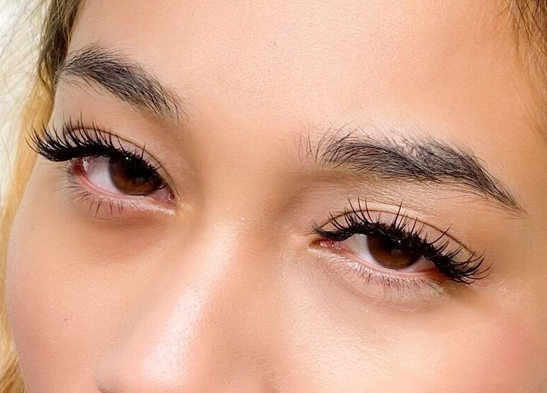 Close-up of a woman's eyes showcasing stunning eyelashes at Fairy Lash KL, Kuala Lumpur, Wilayah Persekutuan Kuala Lumpur, MY.