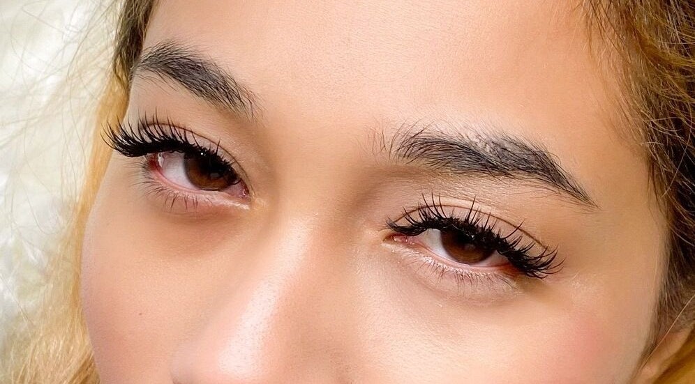 Close-up of a woman's eyes showcasing stunning eyelashes at Fairy Lash KL, Kuala Lumpur, Wilayah Persekutuan Kuala Lumpur, MY.