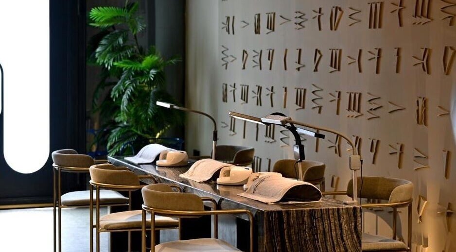 تصميم حديث لجلسات تجميل الأظافر في Eraa Nails | إيراء نيلز الطائف، At Taif, Makkah Province, SA.