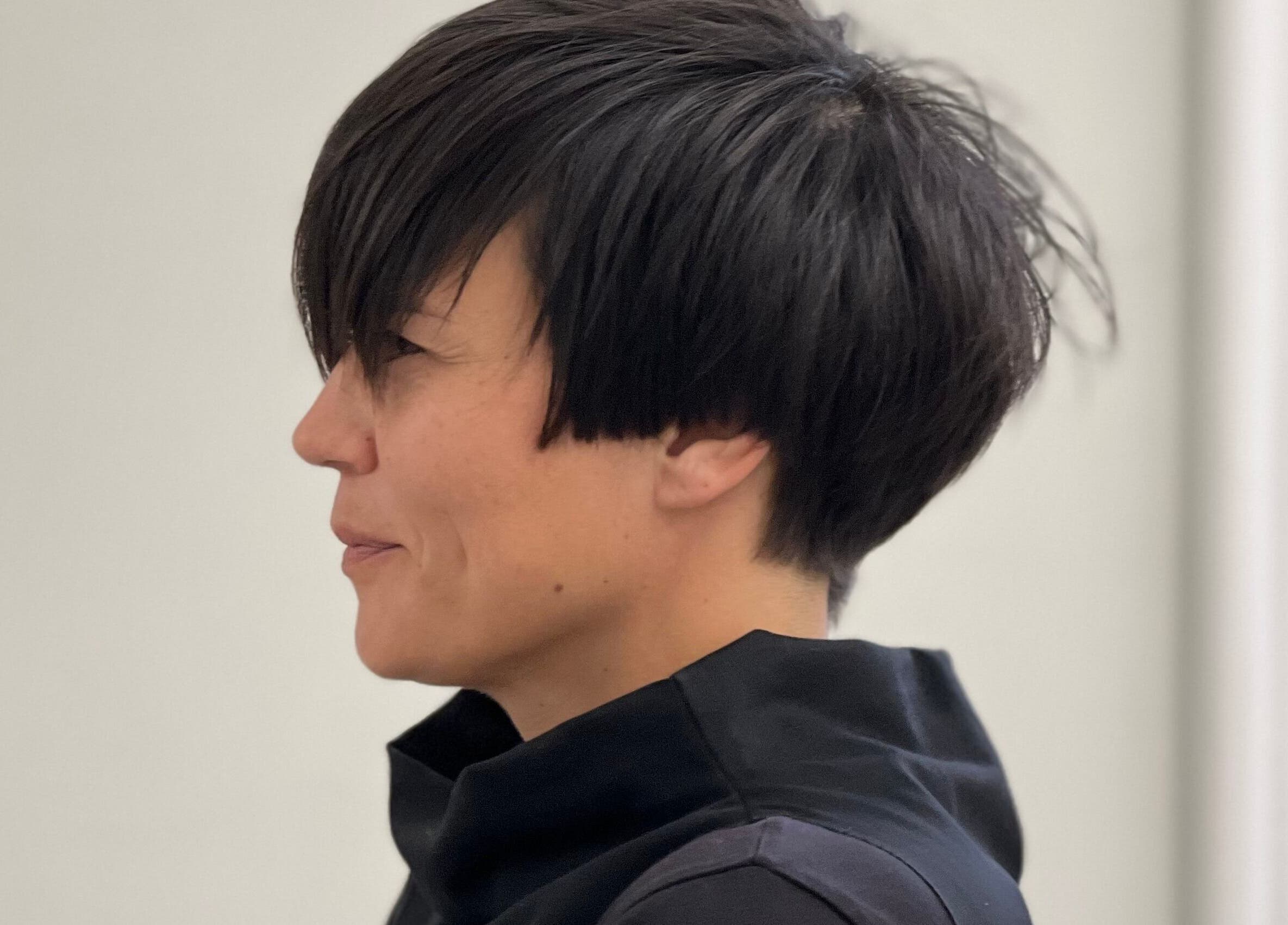 Moderna frizura s kratkom kosom u salonu Kiss kiss bangs bangs, Нови Сад, Војводина, RS.