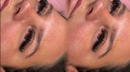 Elegant eyelash extensions at House Of Treatments, Poole, England, GB, showcasing a flawless beauty finish.