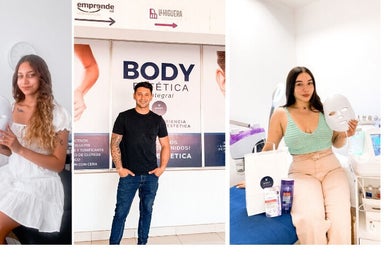 Clientes felices en Body Estética Integral, Villa Alemana, Valparaíso, CL, mostrando tratamientos de belleza.
