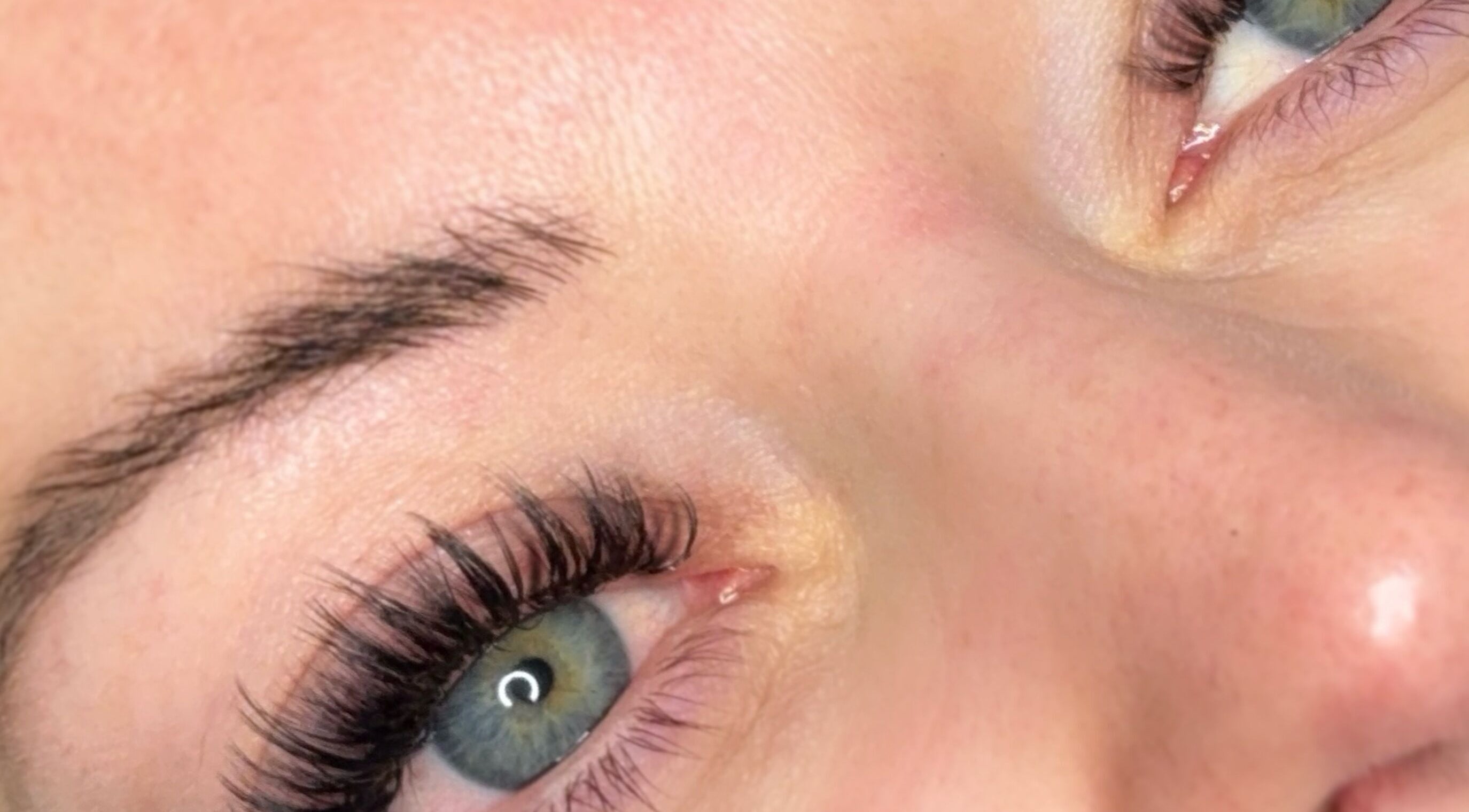 Close-up of expertly done lashes at Tink Boutique, Wokingham, England, GB, showcasing beauty services.