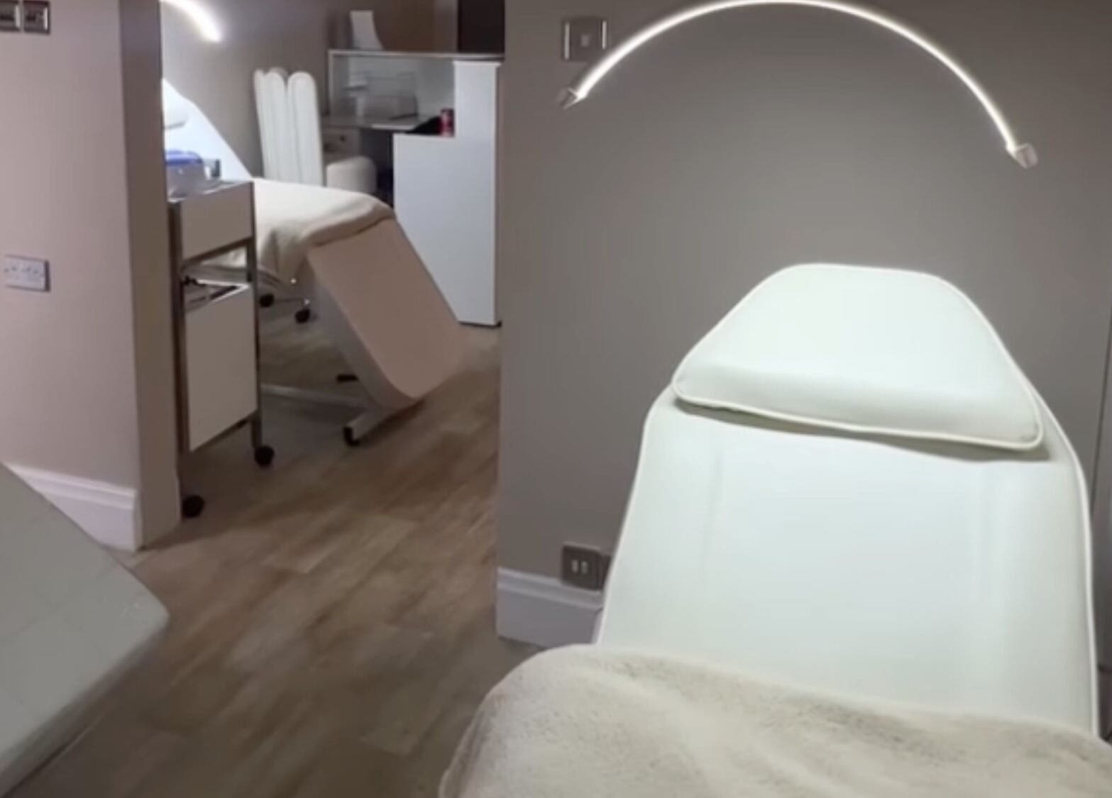 Calm treatment room at Bella by Hannah, Bradford, England, GB. Perfect for relaxation and wellness.