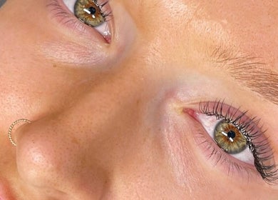Close-up of stylish lashes at Lash Factory, Lilydale, Victoria, AU showcasing expert eyelash extensions.