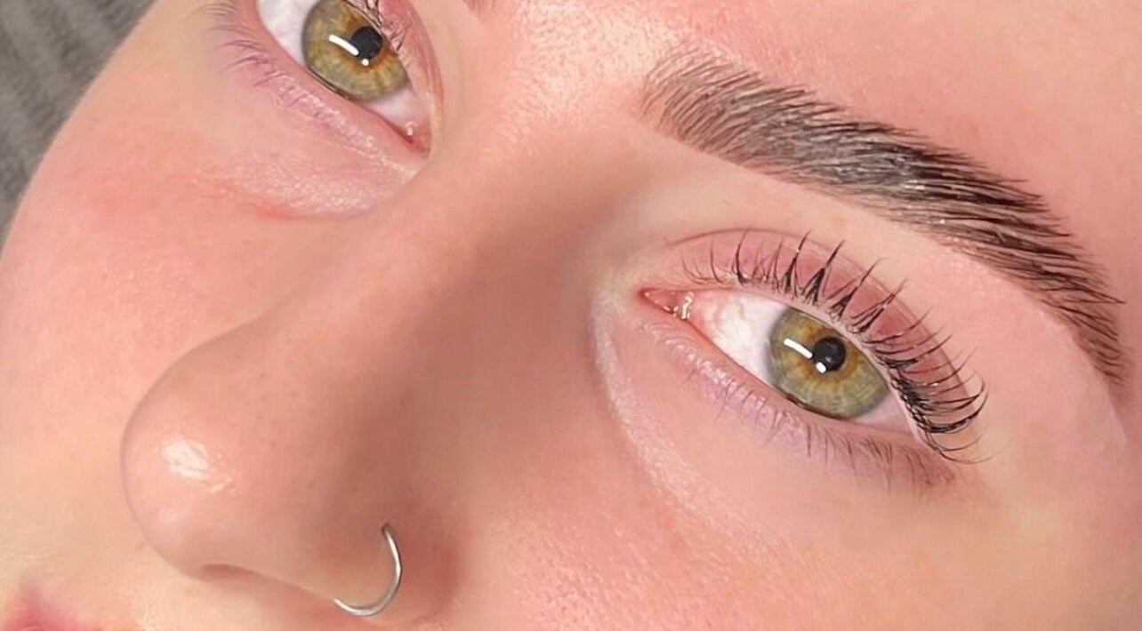 Close-up of styled lashes at Lash Factory, Lilydale, Victoria, AU showcasing lash enhancement.
