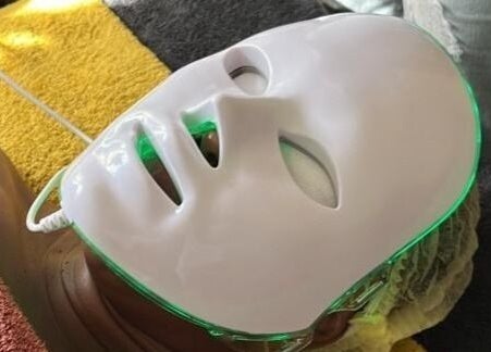 LED facemask treatment at Skin Construct by D, Soweto, Gauteng, ZA. Discover advanced skincare solutions.