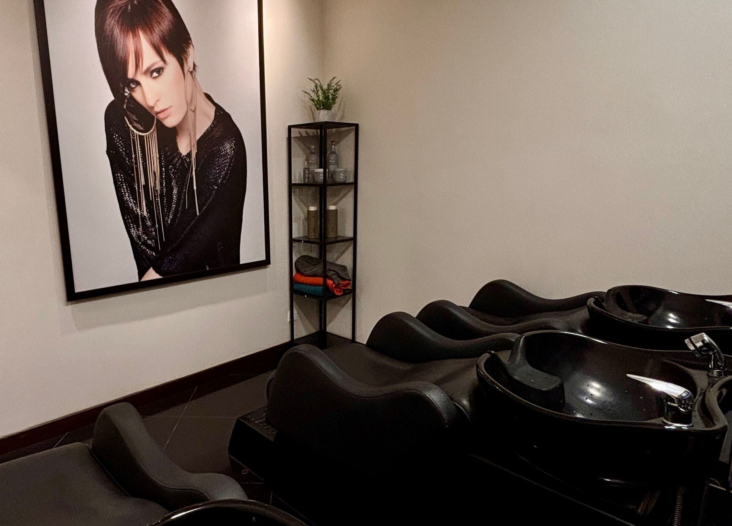 Contemporary hair wash station at Andy Ho Haute Coiffure, Kuala Lumpur, Wilayah Persekutuan Kuala Lumpur, MY.