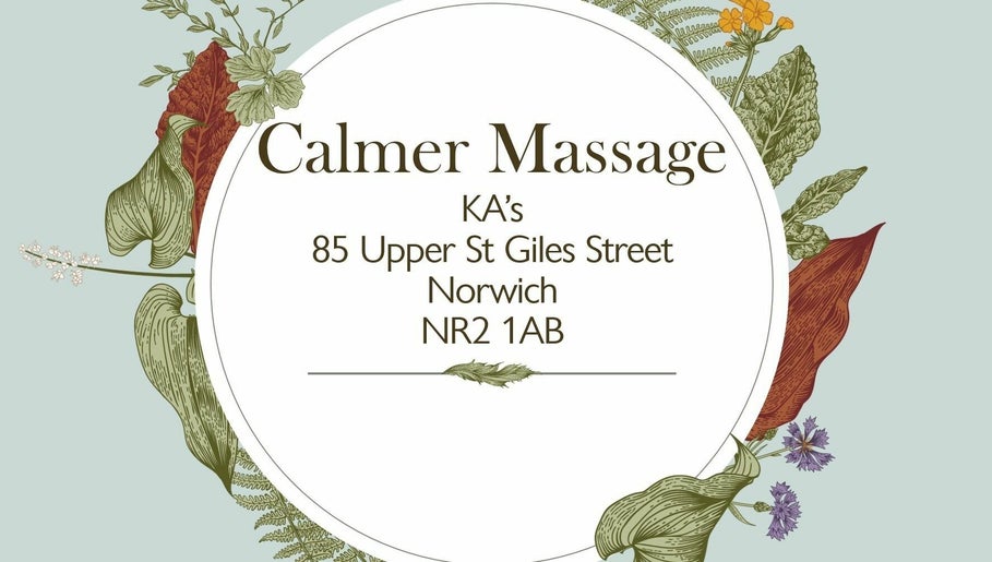 Calmer Massage at KA's Upper St Giles, Norwich image 1