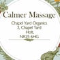 Calmer Massage at Chapel Yard Organics Treatment Room