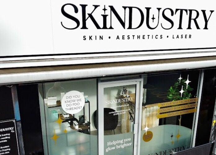 Front view of Skindustry, a modern beauty clinic near Lashed by Nhi in Welling, England, GB.