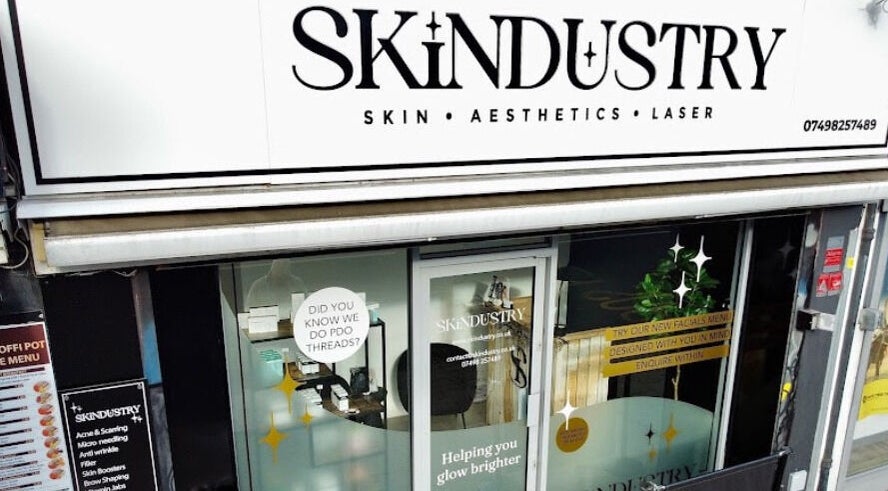 Front view of Skindustry, a modern beauty clinic near Lashed by Nhi in Welling, England, GB.