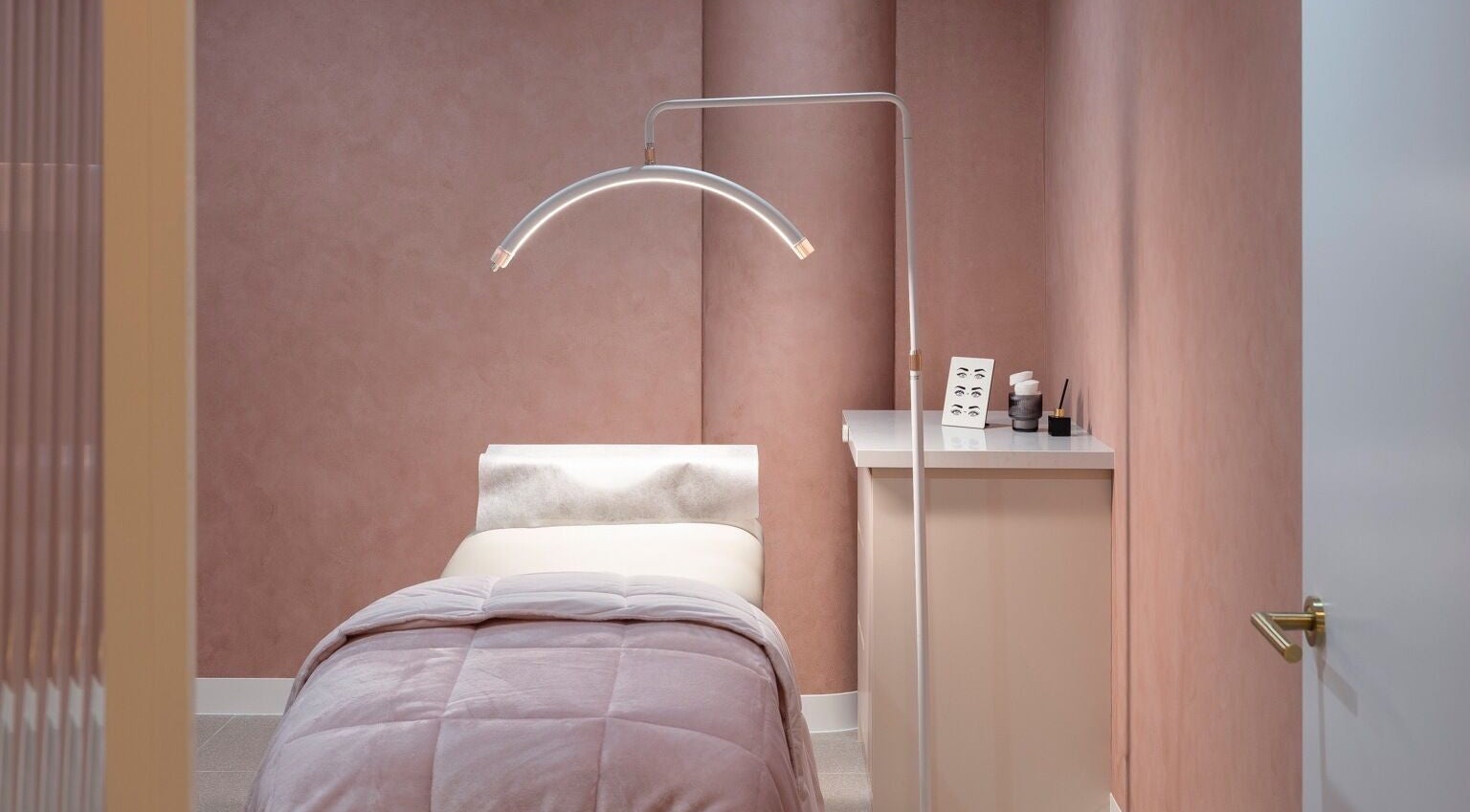 Tranquil treatment room at Fancy Lash - Chatswood, New South Wales, AU, featuring a cozy bed and gentle lighting.