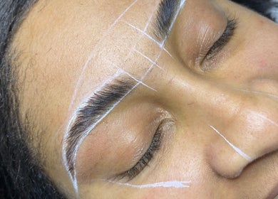 Brow mapping precision at Akilah Beauty Esthetics Port Of Spain, Port of Spain Corporation, TT.