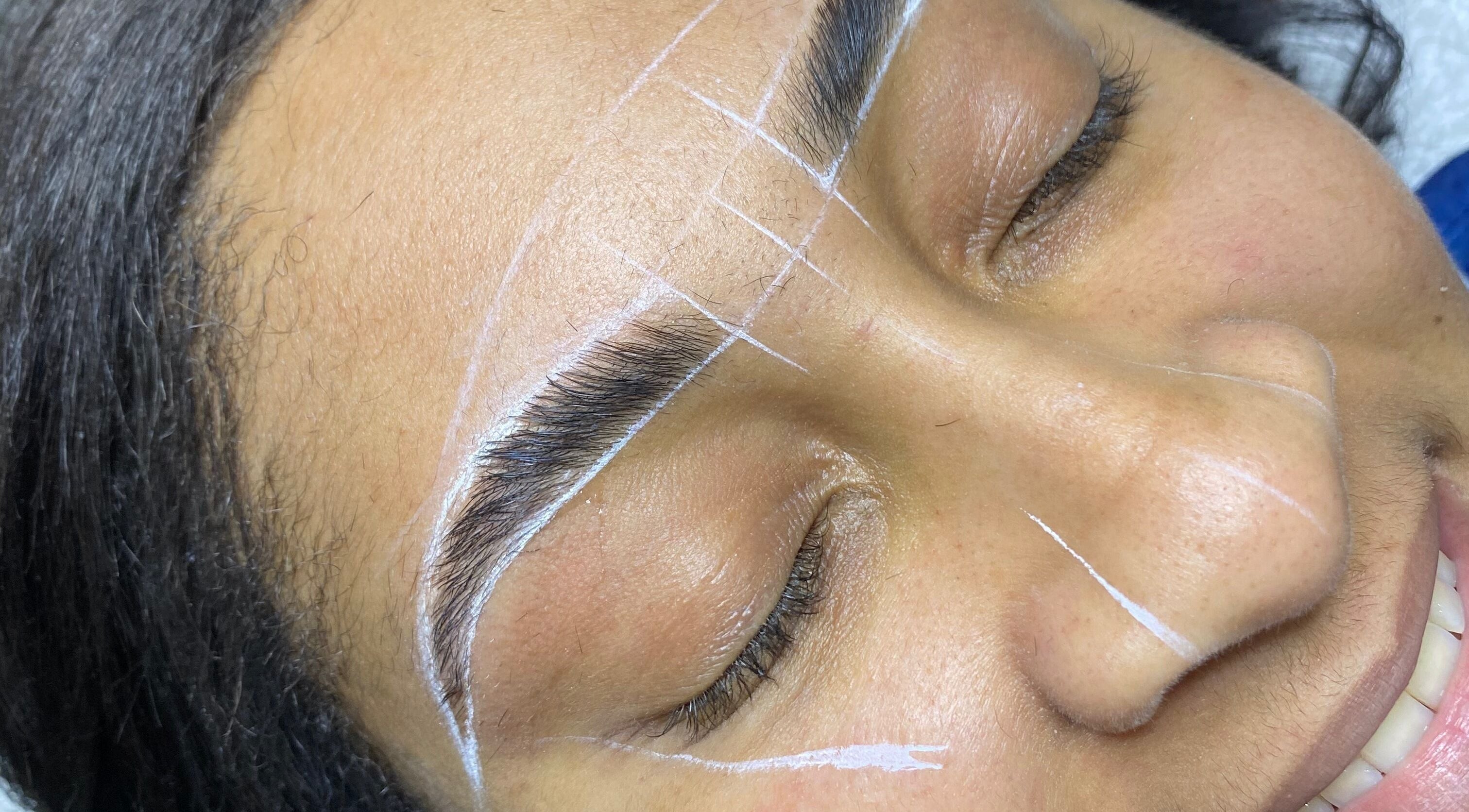 Brow mapping precision at Akilah Beauty Esthetics Port Of Spain, Port of Spain Corporation, TT.