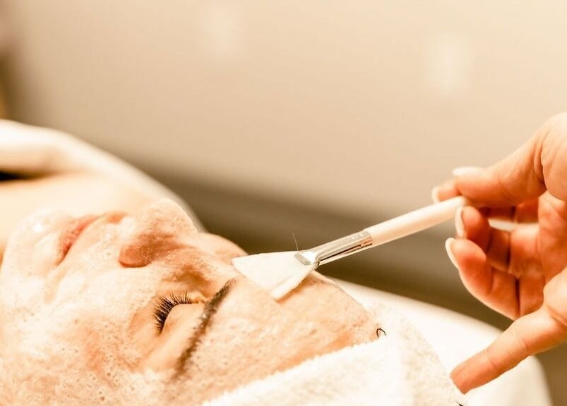 Rejuvenating facial treatment at La Belle Vie Salon and Spa in Pleasant Grove, Utah, US.