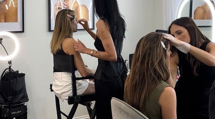 Makeup artists at Spring Racing Carnival Bookings - FITZROY POP UP, Fitzroy, Victoria, AU enhancing beauty.