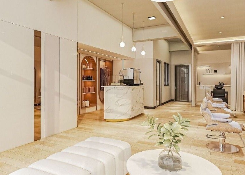 Luxurious interior of Bablabeau Heads Spa in Batu Caves, Selangor, MY, showcasing modern design and relaxation.