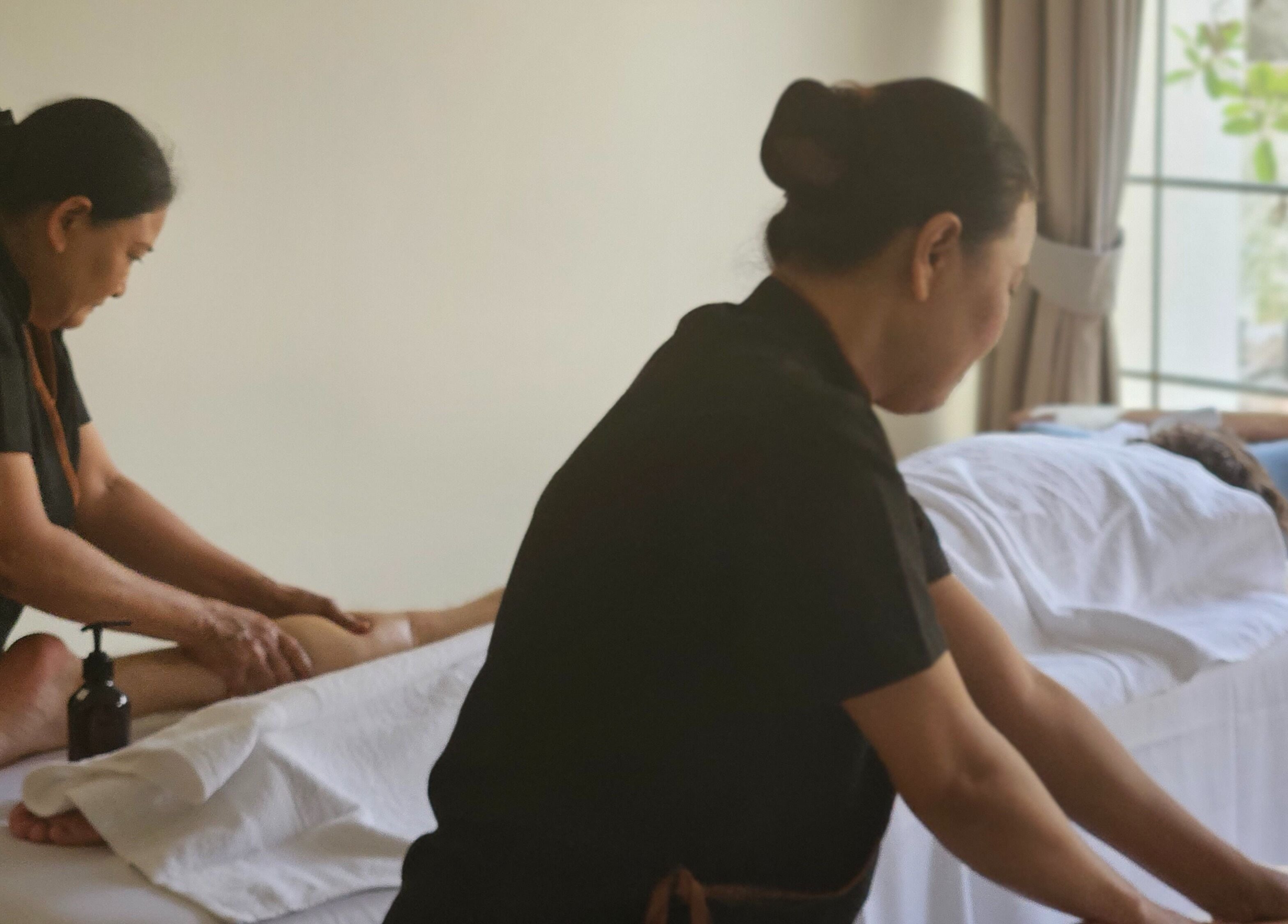 Therapists at Empress Balinese Massage - Home Service in Dubai, Dubai, AE providing relaxing massage therapy.